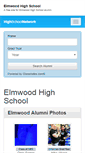Mobile Screenshot of elmwoodhighschool.org